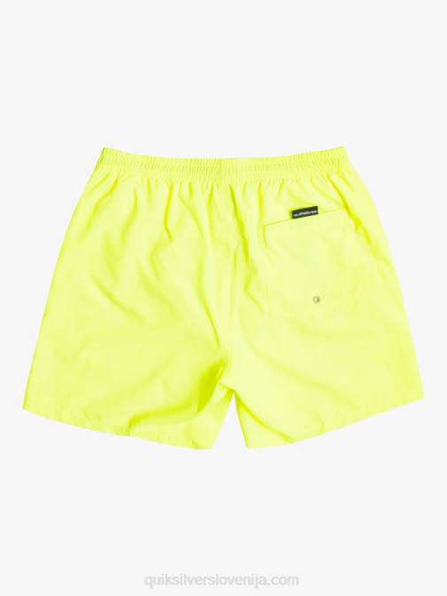 Quiksilver PJ4H626 moški varnostno rumena vsak dan 17 volejev