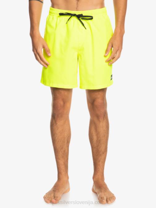 Quiksilver PJ4H626 moški varnostno rumena vsak dan 17 volejev