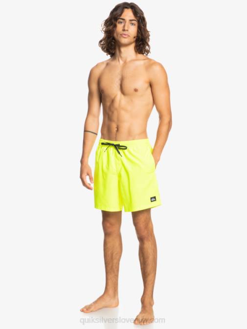 Quiksilver PJ4H626 moški varnostno rumena vsak dan 17 volejev