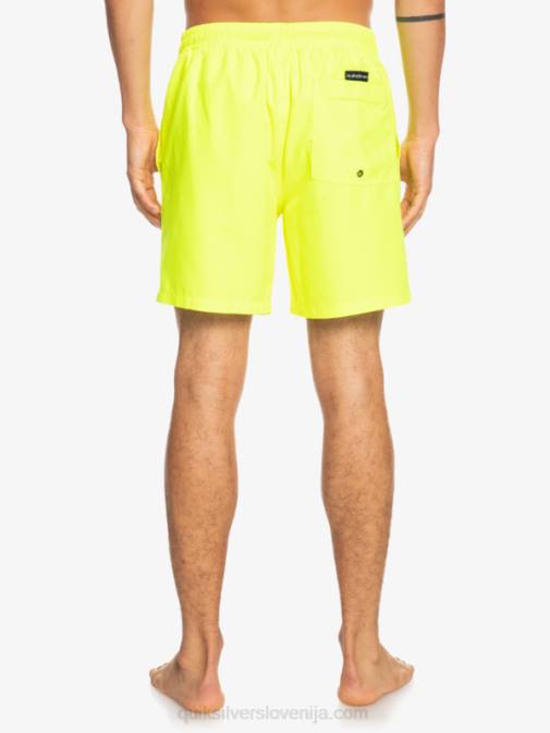 Quiksilver PJ4H626 moški varnostno rumena vsak dan 17 volejev