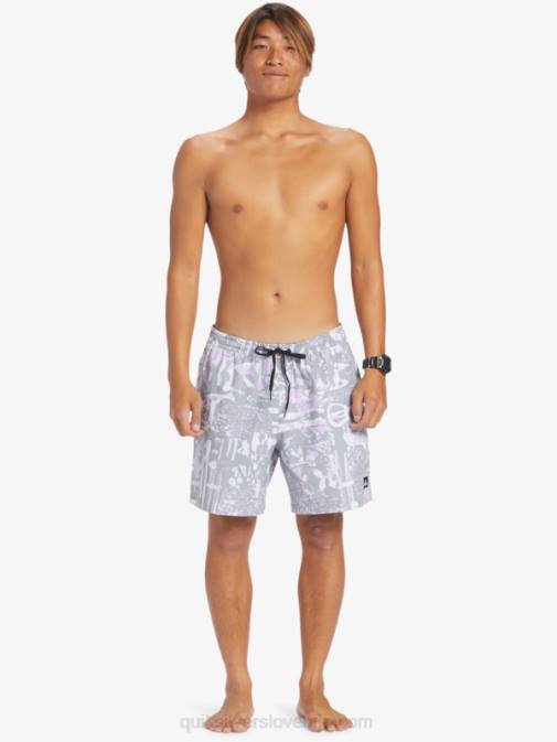 Quiksilver PJ4H633 moški železna vrata surfsilk mix 17 volejev