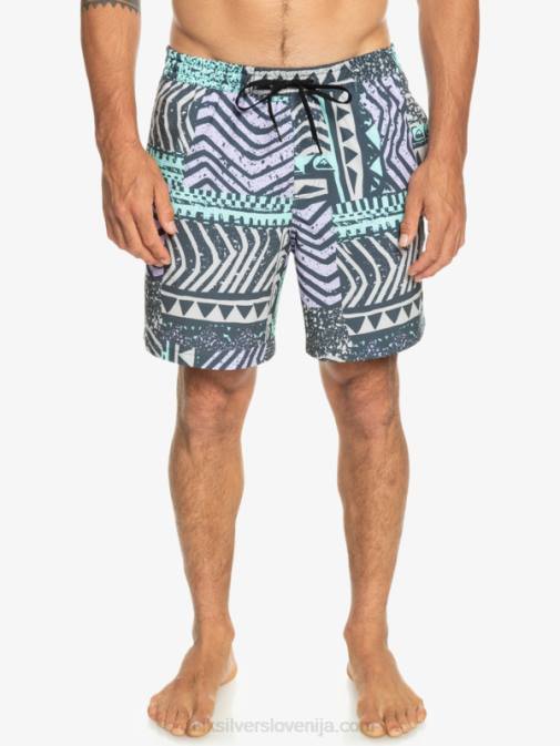 Quiksilver PJ4H636 moški polnočna mornarica surfsilk mix 17 volejev
