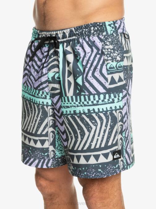 Quiksilver PJ4H636 moški polnočna mornarica surfsilk mix 17 volejev