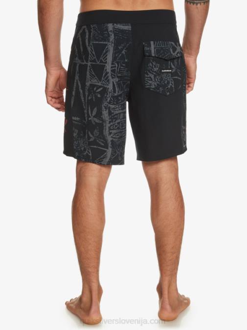 Quiksilver PJ4H637 moški Črna deskarske hlače surfsilk arch hawaii 19