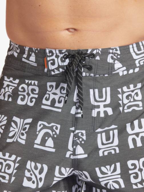 Quiksilver PJ4H640 moški črno kanalsko veslo bs hlače za desko waterman channel paddle 20
