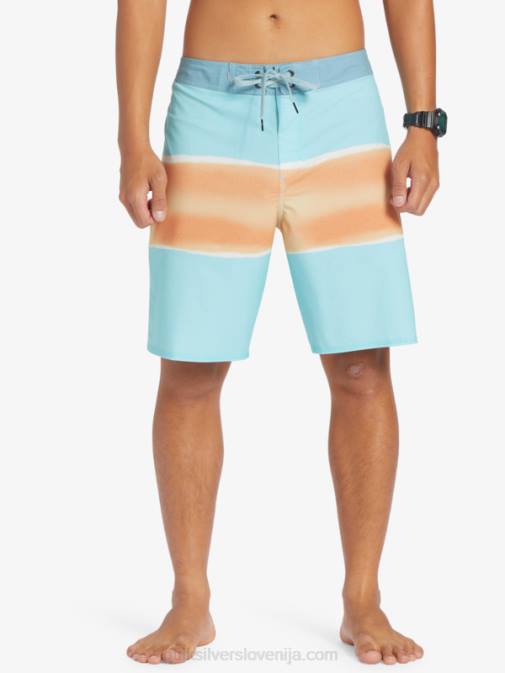 Quiksilver PJ4H644 moški angelsko modra surfsilk air brush 19 kratke hlače za desko