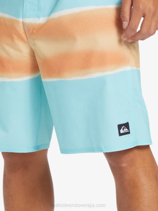 Quiksilver PJ4H644 moški angelsko modra surfsilk air brush 19 kratke hlače za desko