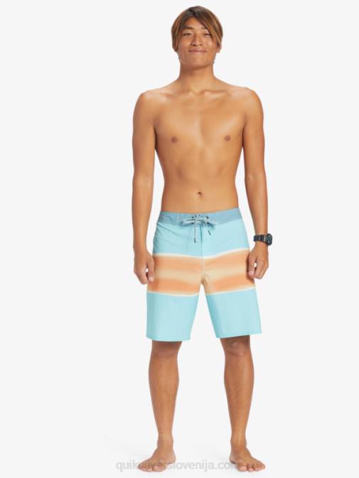Quiksilver PJ4H644 moški angelsko modra surfsilk air brush 19 kratke hlače za desko