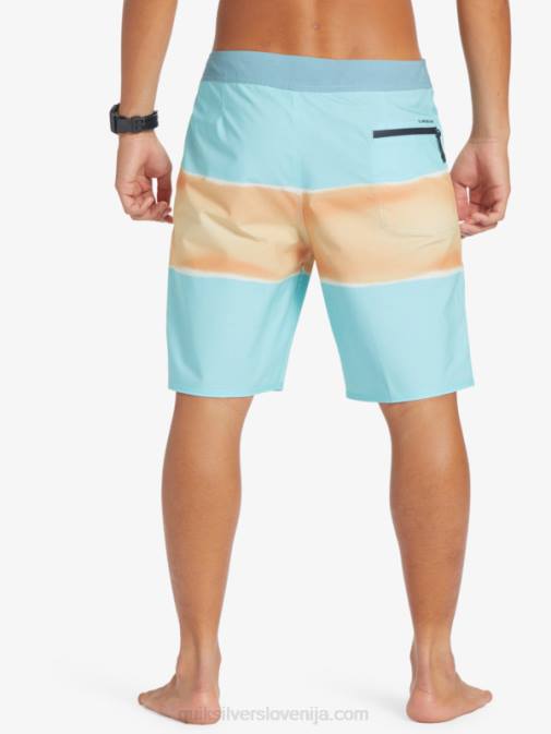 Quiksilver PJ4H644 moški angelsko modra surfsilk air brush 19 kratke hlače za desko