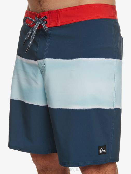 Quiksilver PJ4H645 moški polnočna mornarica surfsilk air brush 19 kratke hlače za desko