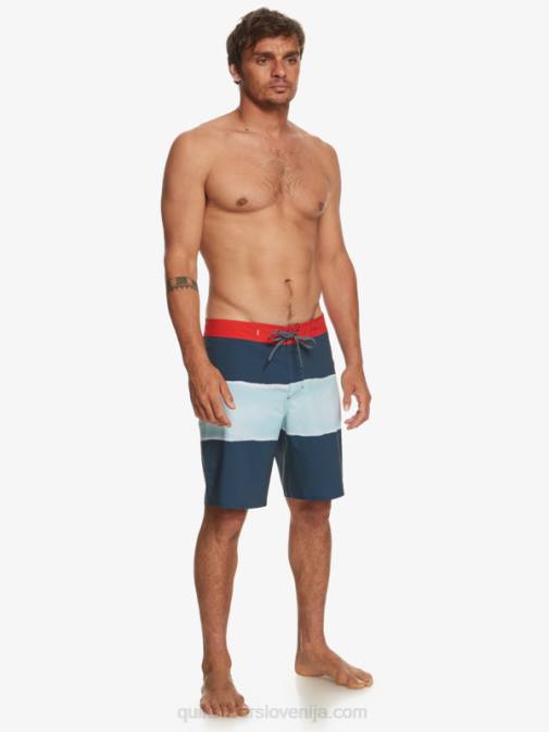 Quiksilver PJ4H645 moški polnočna mornarica surfsilk air brush 19 kratke hlače za desko