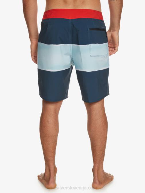 Quiksilver PJ4H645 moški polnočna mornarica surfsilk air brush 19 kratke hlače za desko