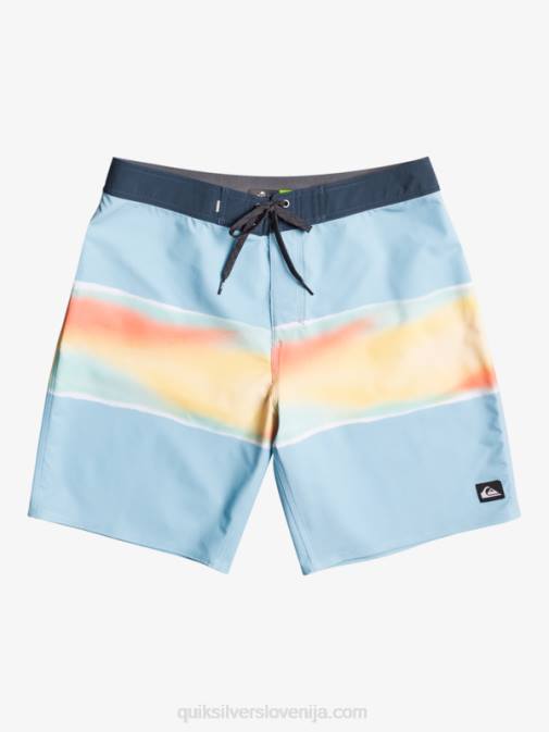 Quiksilver PJ4H648 moški modro nebo surfsilk air brush 19 kratke hlače za desko