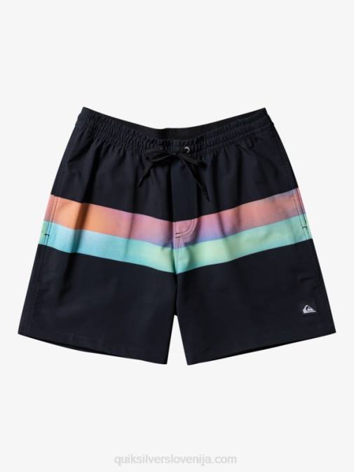 Quiksilver PJ4H654 moški Črna surfsilk air-brush 17 volleys