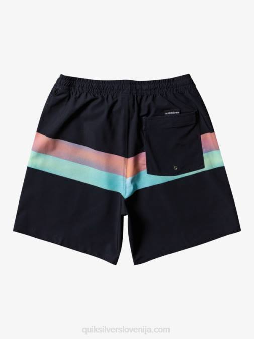 Quiksilver PJ4H654 moški Črna surfsilk air-brush 17 volleys