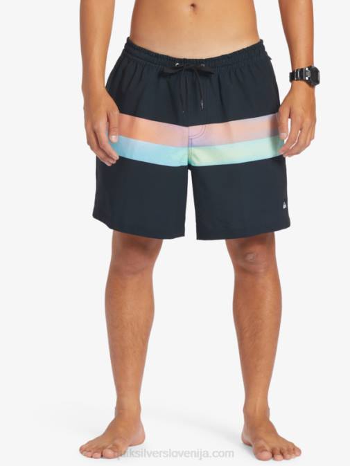 Quiksilver PJ4H654 moški Črna surfsilk air-brush 17 volleys