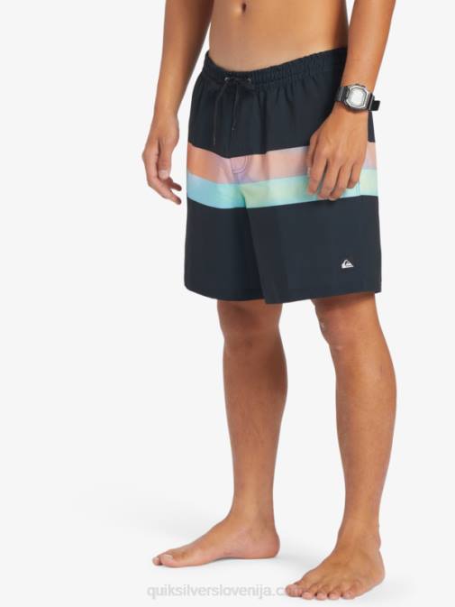 Quiksilver PJ4H654 moški Črna surfsilk air-brush 17 volleys