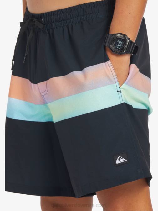 Quiksilver PJ4H654 moški Črna surfsilk air-brush 17 volleys