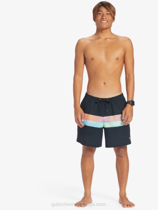 Quiksilver PJ4H654 moški Črna surfsilk air-brush 17 volleys