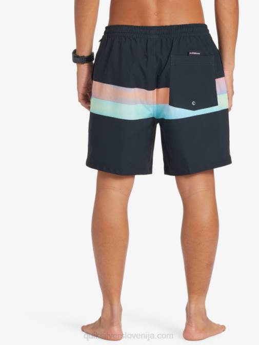 Quiksilver PJ4H654 moški Črna surfsilk air-brush 17 volleys