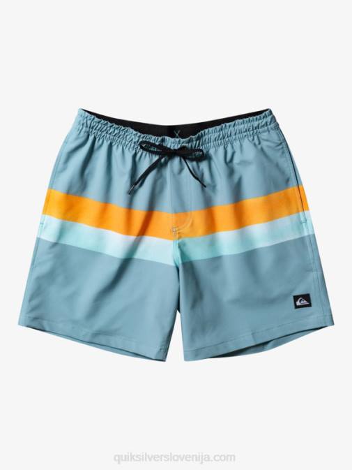 Quiksilver PJ4H655 moški kameja modra surfsilk air-brush 17 volleys
