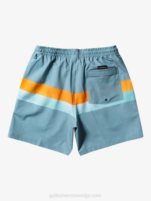 Quiksilver PJ4H655 moški kameja modra surfsilk air-brush 17 volleys