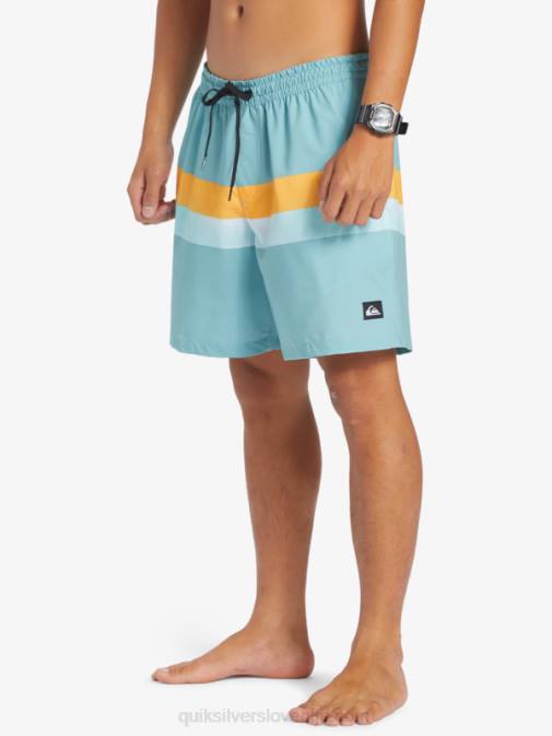 Quiksilver PJ4H655 moški kameja modra surfsilk air-brush 17 volleys