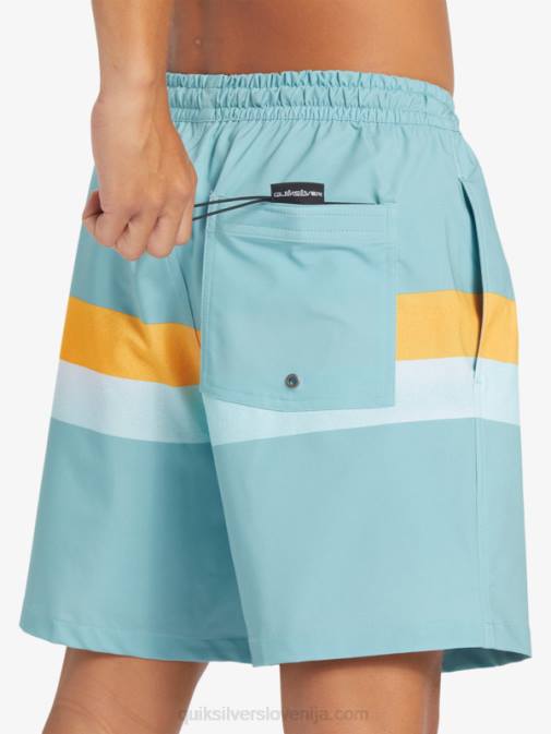 Quiksilver PJ4H655 moški kameja modra surfsilk air-brush 17 volleys