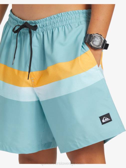 Quiksilver PJ4H655 moški kameja modra surfsilk air-brush 17 volleys