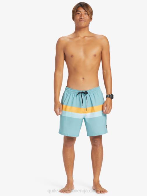 Quiksilver PJ4H655 moški kameja modra surfsilk air-brush 17 volleys