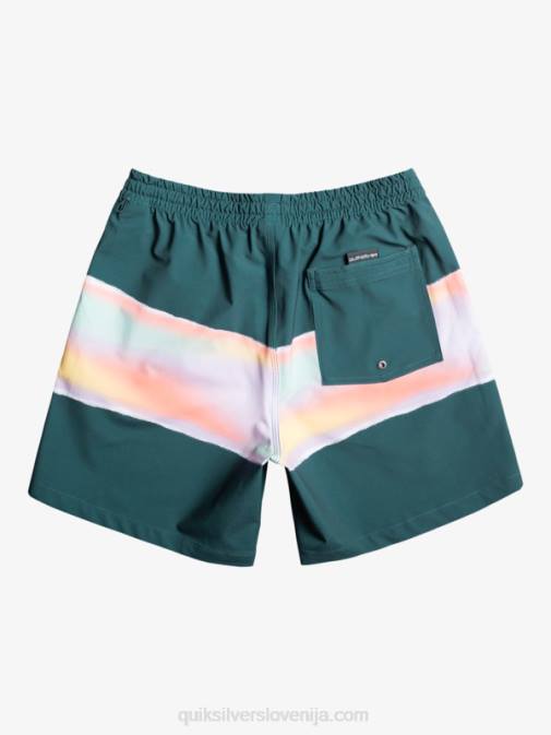 Quiksilver PJ4H657 moški polnočna mornarica surfsilk air-brush 17 volleys