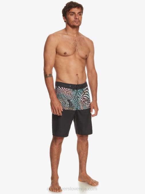 Quiksilver PJ4H669 moški Črna dnevne divizije 20 boardshorts