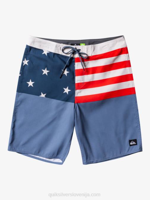 Quiksilver PJ4H670 moški polnočna mornarica dnevne divizije 20 boardshorts