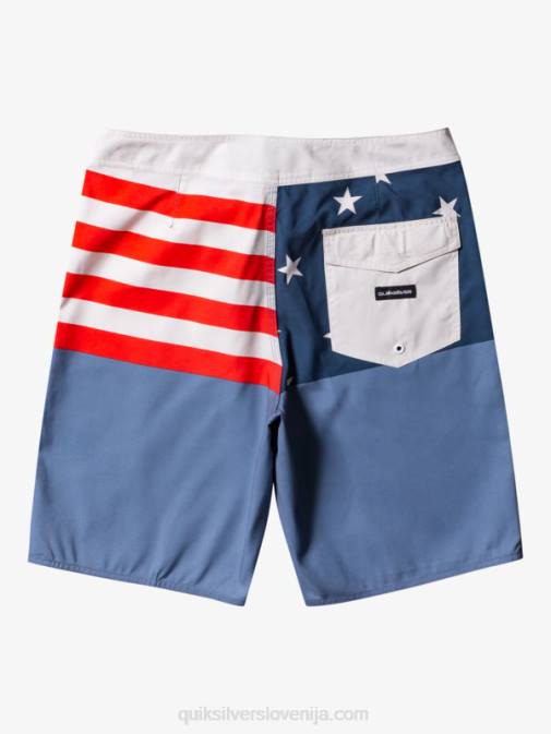 Quiksilver PJ4H670 moški polnočna mornarica dnevne divizije 20 boardshorts