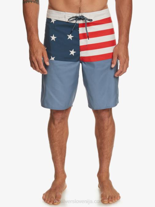 Quiksilver PJ4H670 moški polnočna mornarica dnevne divizije 20 boardshorts