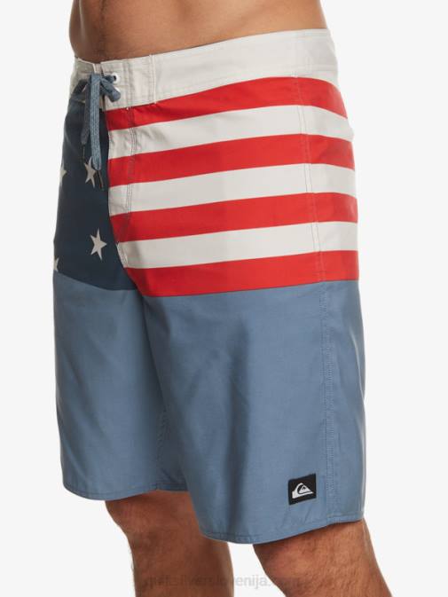 Quiksilver PJ4H670 moški polnočna mornarica dnevne divizije 20 boardshorts