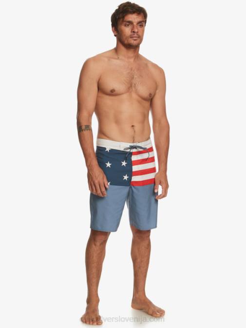 Quiksilver PJ4H670 moški polnočna mornarica dnevne divizije 20 boardshorts