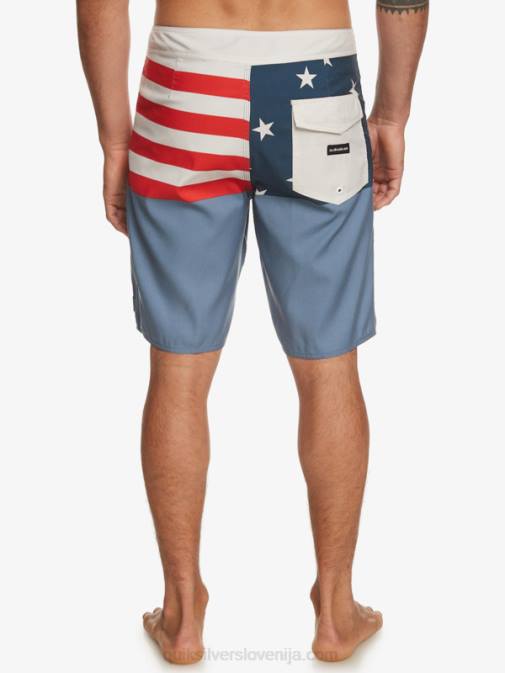 Quiksilver PJ4H670 moški polnočna mornarica dnevne divizije 20 boardshorts