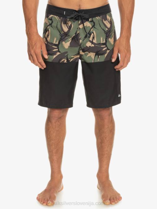 Quiksilver PJ4H671 moški Črna dnevne divizije 20 boardshorts