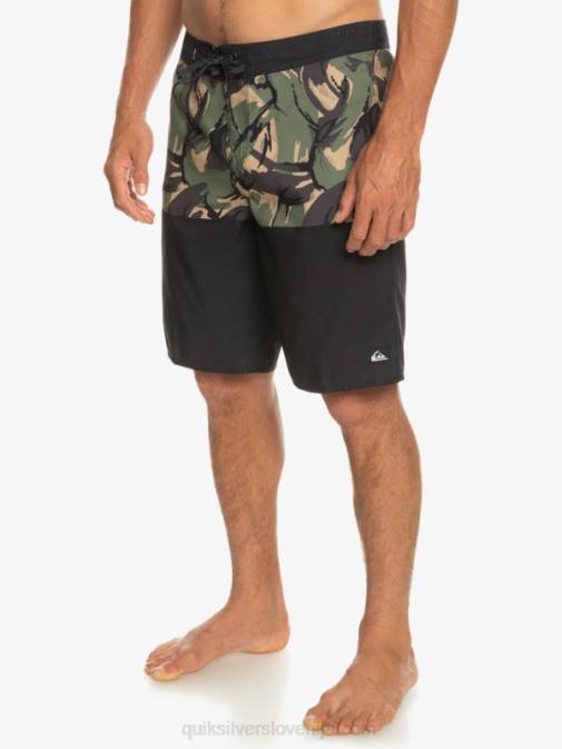 Quiksilver PJ4H671 moški Črna dnevne divizije 20 boardshorts