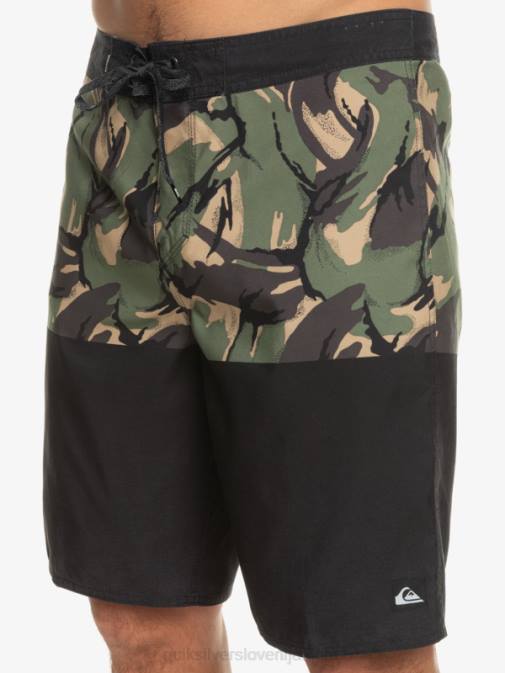 Quiksilver PJ4H671 moški Črna dnevne divizije 20 boardshorts