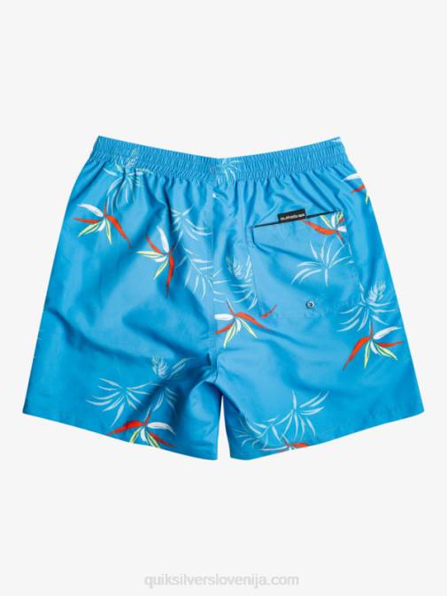 Quiksilver PJ4H674 moški azurno modra vsakdanji mix 17 volejev