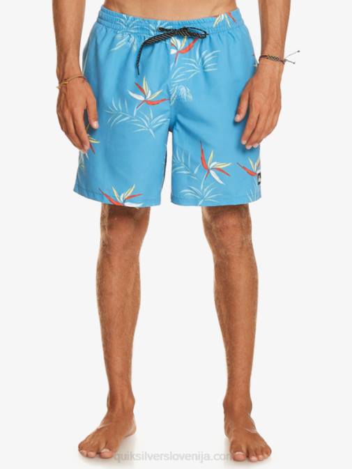 Quiksilver PJ4H674 moški azurno modra vsakdanji mix 17 volejev