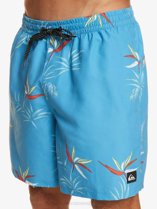 Quiksilver PJ4H674 moški azurno modra vsakdanji mix 17 volejev
