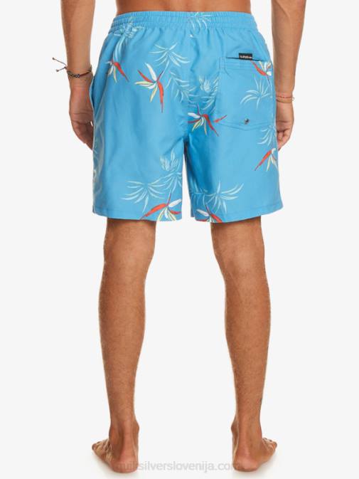 Quiksilver PJ4H674 moški azurno modra vsakdanji mix 17 volejev
