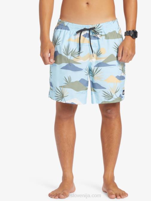 Quiksilver PJ4H677 moški modro nebo vsakdanji mix 17 volejev