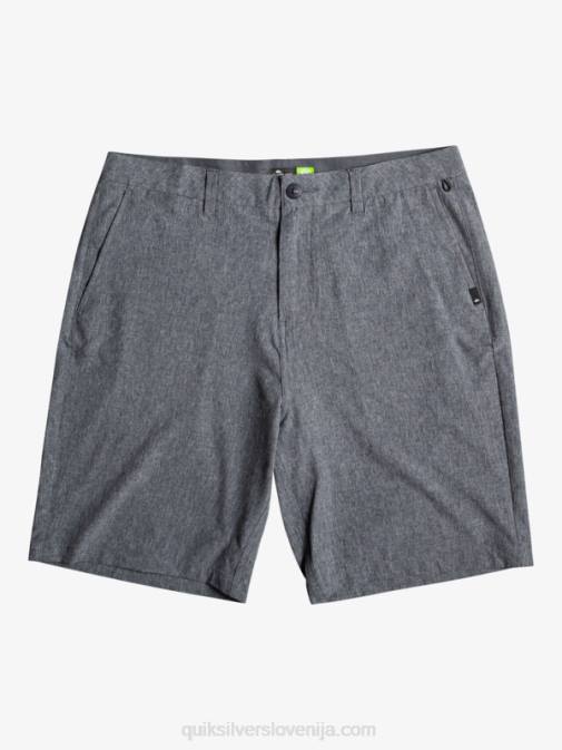 Quiksilver PJ4H68 moški mornarsko modri blazer kratke hlače union heather 20 amphibian
