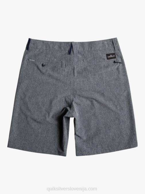 Quiksilver PJ4H68 moški mornarsko modri blazer kratke hlače union heather 20 amphibian