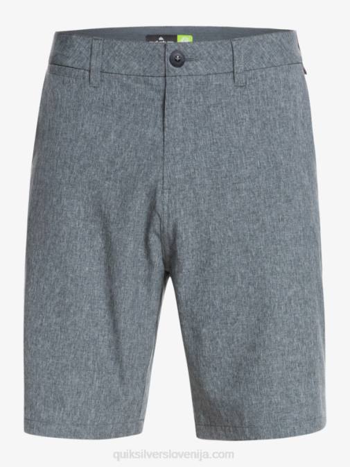 Quiksilver PJ4H68 moški mornarsko modri blazer kratke hlače union heather 20 amphibian