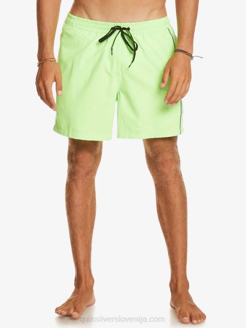 Quiksilver PJ4H696 moški zeleni gekon vsakdanji vert 16 volejev